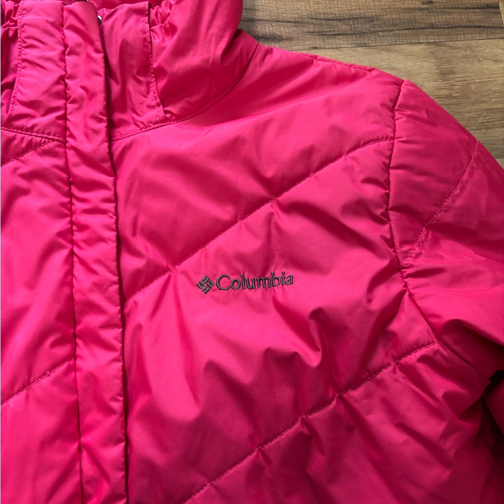 Columbia Women’s Pink Puffer Jacket